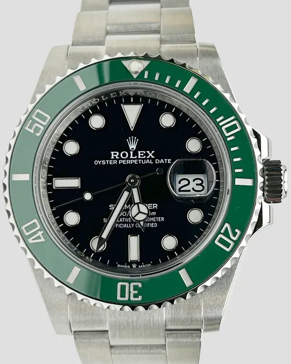 2021 Rolex Submariner Date "Starbucks" 41MM Black Dial Oyster Bracelet (126610LV)