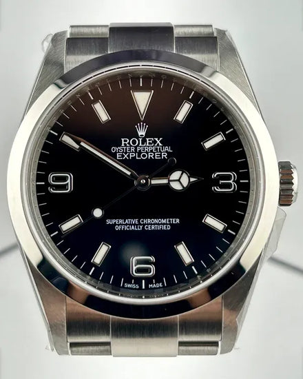 2008 Rolex Explorer 36MM Black Dial Oyster Bracelet (114270)