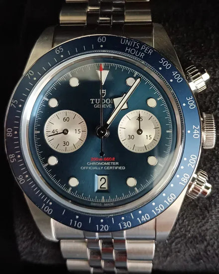 2024 Tudor Black Bay Chrono 41MM Blue Dial Steel Bracelet (79360B)