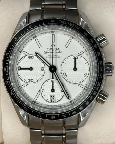 Omega Speedmaster Racing 40MM Silver Dial Steel Bracelet (326.30.40.50.02.001)
