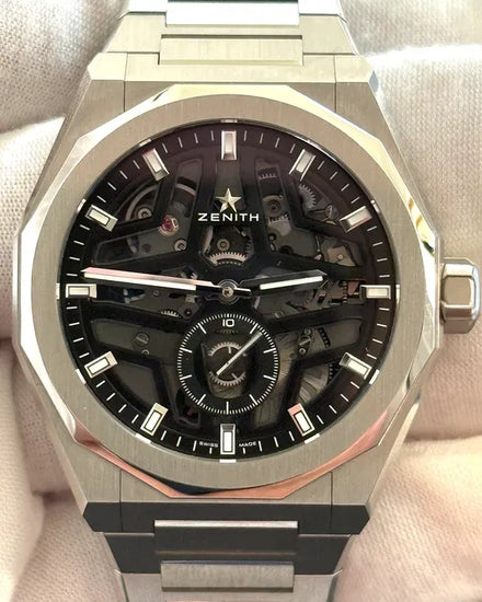 No Reserve - 2024 Zenith Defy Skyline 41MM Skeleton Dial Steel Bracelet (03.9300.3620/78.I001)