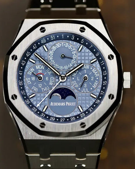 2025 Audemars Piguet Royal Oak Perpetual Calendar 41MM Blue Dial Steel Bracelet (26674ST.OO.1320ST.01)