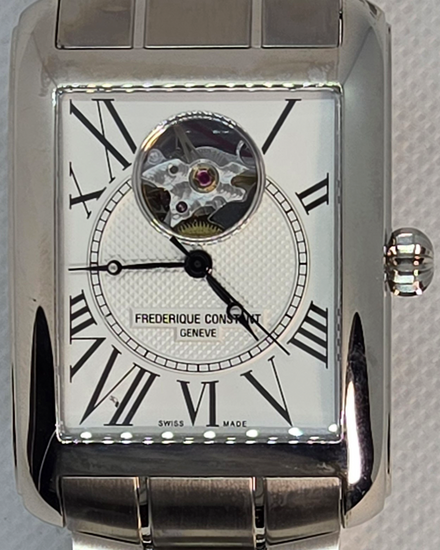 Frederique Constant Classics 33.3MM Silver Dial Steel Bracelet (FC-310MC4S36B)