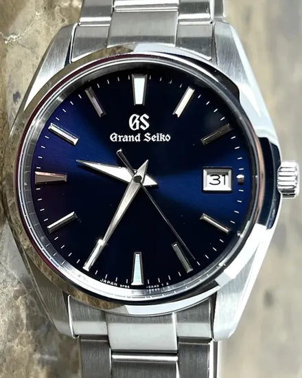 No Reserve - 2024 Grand Seiko Heritage 40MM Quartz Blue Dial Steel Bracelet (SBGP013G)
