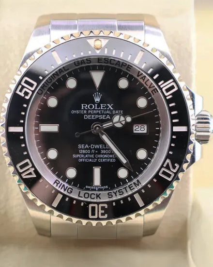 2016 Rolex Sea-Dweller Deepsea 44MM Black Dial Oyster Bracelet (116660)