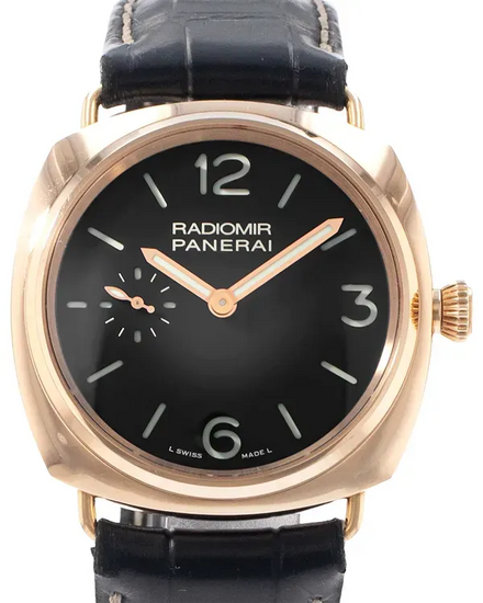 Panerai Radiomir 42MM Black Dial Leather Strap (PAM00378)