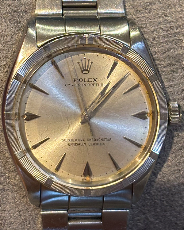 Rolex Oyster Perpetual 34MM Silver Dial Oyster Bracelet (1007)