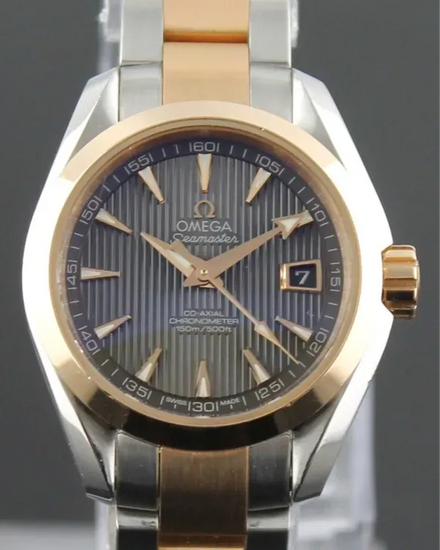 Omega Seamaster Aqua Terra 150M 30MM Grey Dial Two-Tone Bracelet (231.20.30.20.06.001)