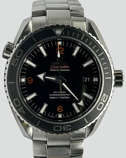 Omega Seamaster Planet Ocean 600M 45.5MM Black Dial Steel Bracelet (232.30.46.21.01.003)