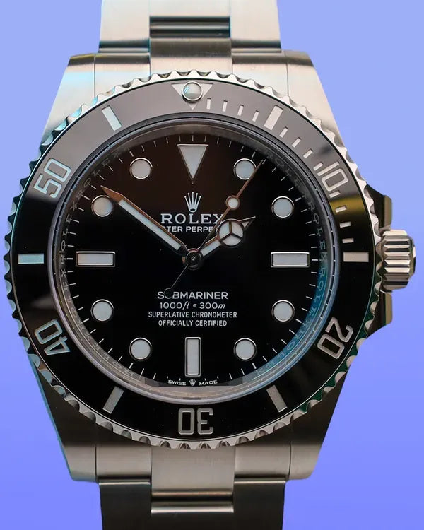 2025 Rolex Submariner No-Date 41MM Black Dial Oyster Bracelet (124060)