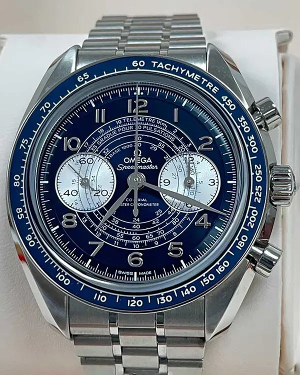 2022 Omega Speedmaster Chronoscope 43MM Blue Dial Steel Bracelet (329.30.43.51.03.001)