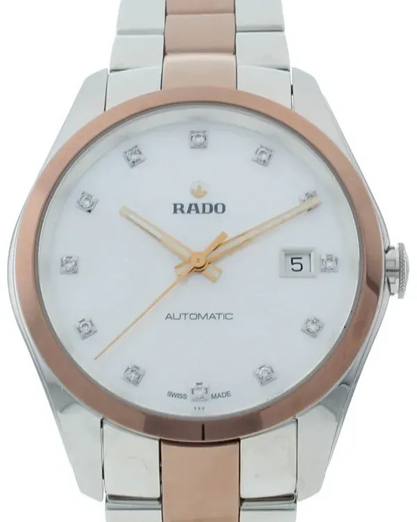 Rado Hyperchrome 38.7MM Mother of Pearl Dial Two-Tone Bracelet (R32980902)