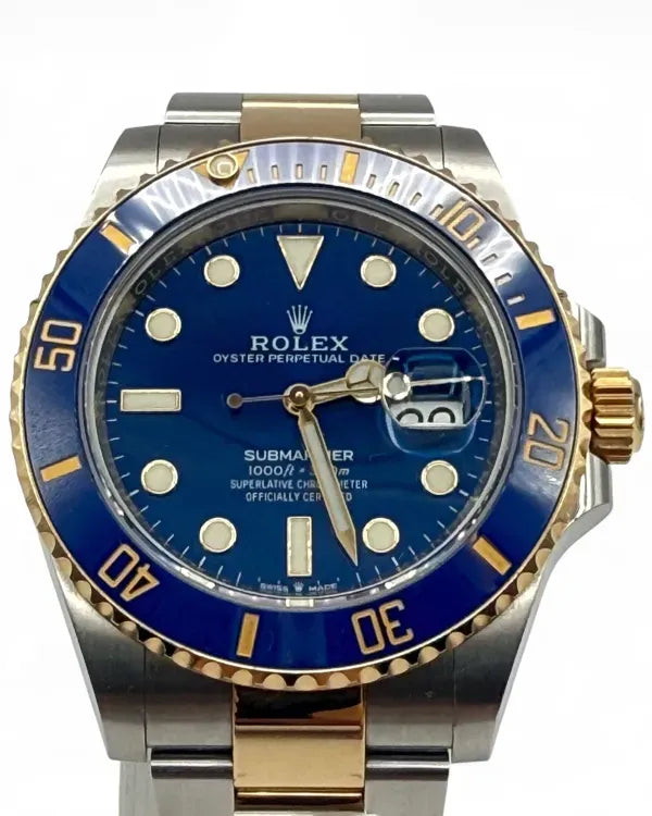 Rolex Submariner Date "Bluesy" 41MM Blue Dial Two-Tone Oyster Bracelet (126613LB)