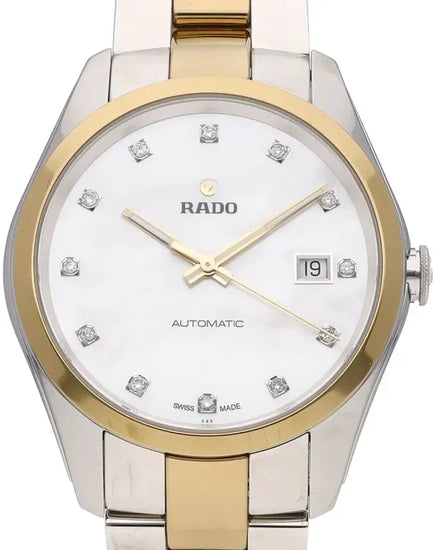 Rado HyperChrome 38.7MM Mother of Pearl Dial Two-Tone Bracelet (R32979902)