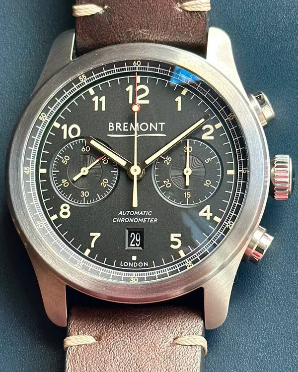 2021 Bremont ALT1-C Griffon 43MM Black Dial Leather Strap (ALT1-C-GRIFFON-R-S)
