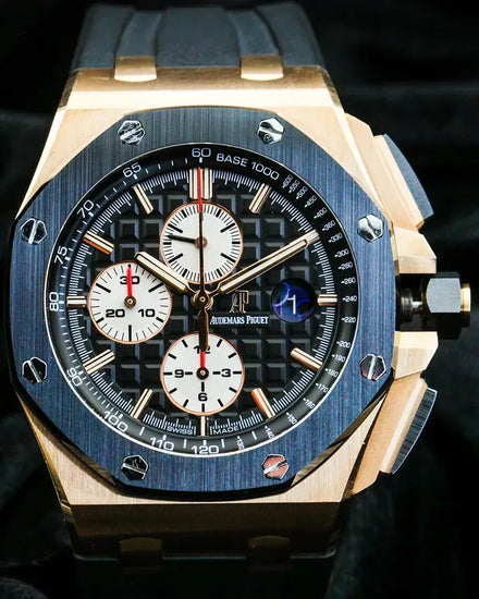 2014 Audemars Piguet Royal Oak Offshore Chronograph 44MM Black Dial Rubber Strap (26401RO.OO.A002.CA.01)