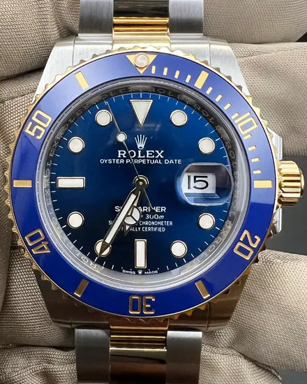 2025 Rolex Submariner Date "Bluesy" 41MM Blue Dial Two-Tone Oyster Bracelet (126613LB)