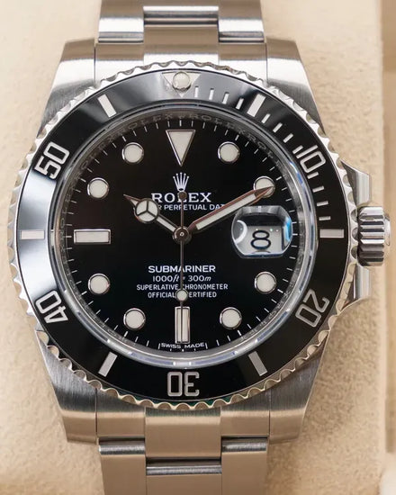 2019 Rolex Submariner Date 40MM Black Dial Oyster Bracelet (116610LN)