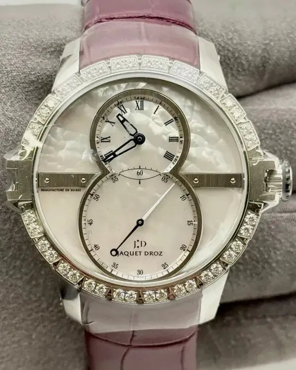 2023 Jaquet Droz Grande Seconde 41MM Mother of Pearl Dial Leather Strap (J029020270)