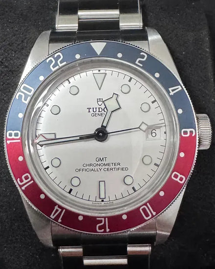 2025 Tudor Black Bay GMT "Pepsi" 41MM White Dial Steel Bracelet (79830RB)