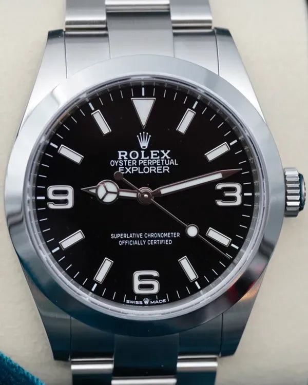 2025 Rolex Explorer 40MM Black Dial Oyster Bracelet (224270)