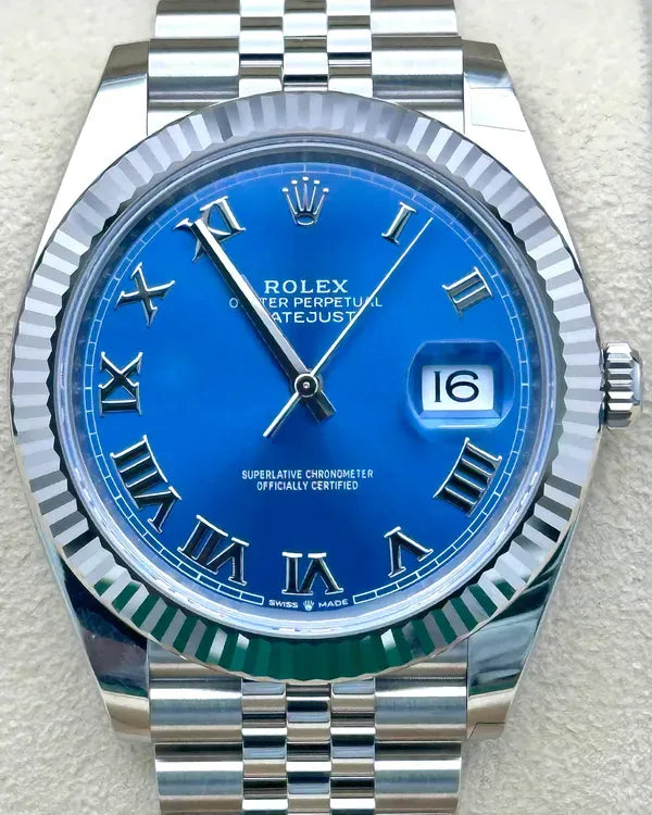 2025 Rolex Datejust 41MM Blue Dial Jubilee Bracelet (126334)