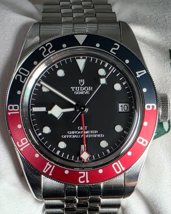 2022 Tudor Black Bay GMT "Pepsi" 41MM Black Dial Steel Bracelet (79830RB)