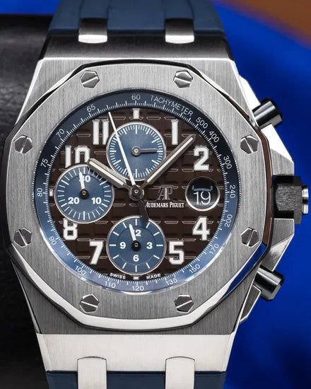 2018 Audemars Piguet Royal Oak Offshore “Havana” 42MM Brown Dial Rubber Strap (26470ST.OO.A099CR.01)