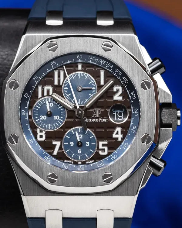 2018 Audemars Piguet Royal Oak Offshore “Havana” 42MM Brown Dial Rubber Strap (26470ST.OO.A099CR.01)