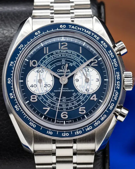 2022 Omega Speedmaster Chronoscope 43MM Blue Dial Steel Bracelet (329.30.43.51.03.001)