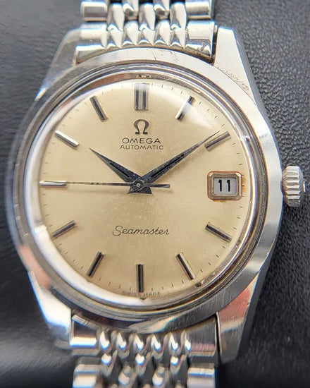Omega Seamaster 35MM Silver Dial Steel Bracelet (166.010)