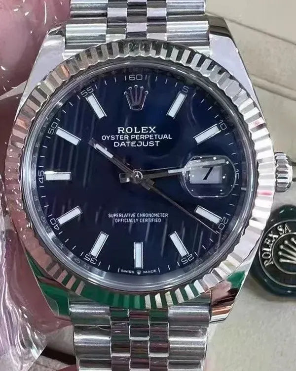 2023 Rolex Datejust 41MM Blue Dial Jubilee Bracelet (126334)