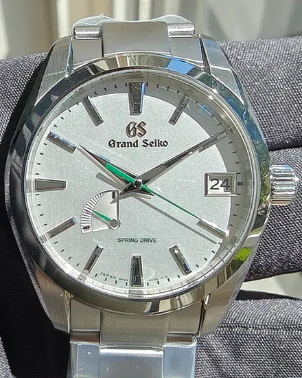 2025 Grand Seiko Heritage "Sōkō Light" 39MM Silver Dial Steel Bracelet (SBGA427)