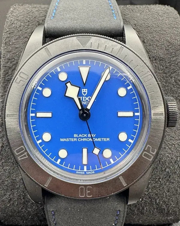 2025 Tudor Black Bay 41MM Blue Dial Leather Strap (79210CNU)