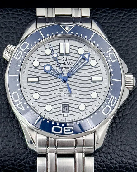 Omega Seamaster Diver 300M 42MM Grey Dial Steel Bracelet (210.30.42.20.06.001)