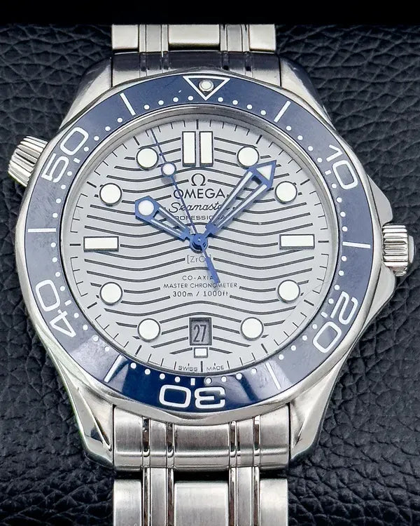Omega Seamaster Diver 300M 42MM Grey Dial Steel Bracelet (210.30.42.20.06.001)