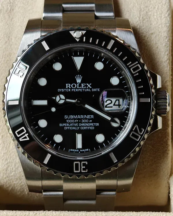 Rolex Submariner Date 40MM Black Dial Oyster Bracelet (116610LN)