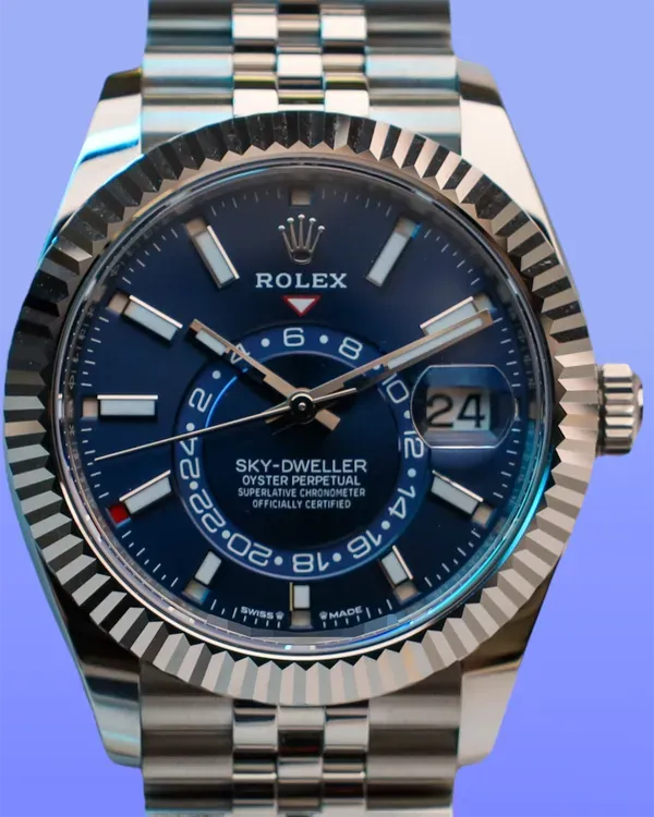 2025 Rolex Sky-Dweller 42MM Blue Dial Jubilee Bracelet (336934)