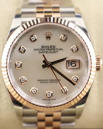2025 Rolex Datejust 36MM Mother Of Pearl Dial Two-Tone Jubilee Dial (126231)