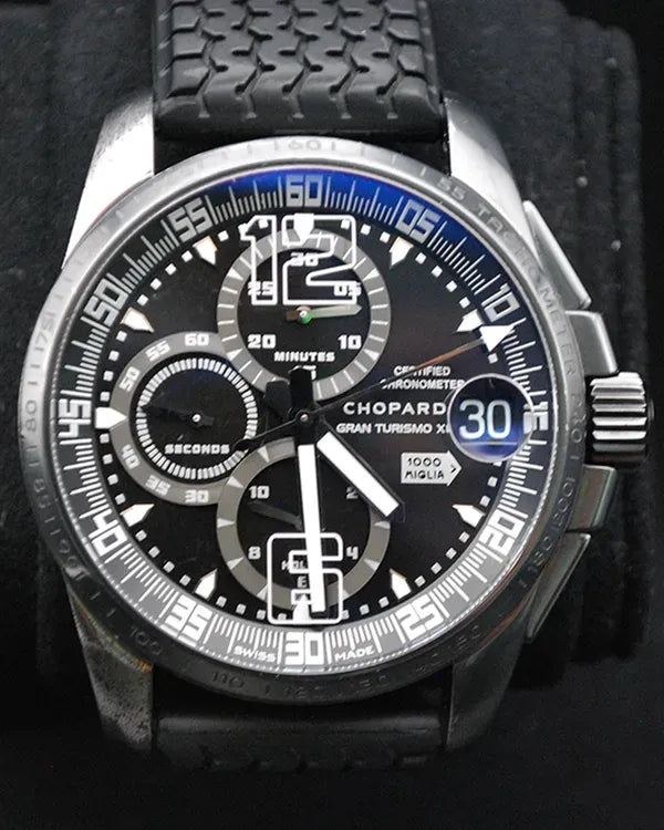 Chopard Mille Miglia Gran Turismo XL Speed Black 3 L.E. 44MM Black Dial Rubber Strap (8459)