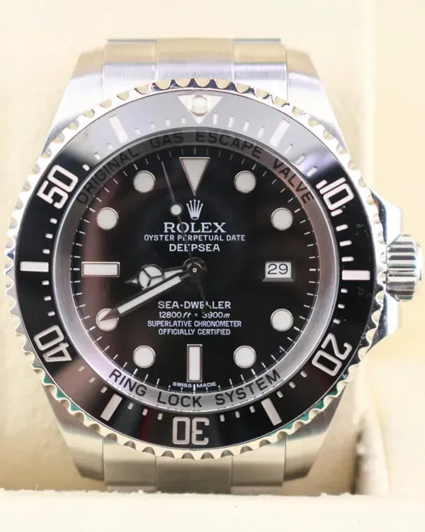 2012 Rolex Sea-Dweller Deepsea 44MM Black Dial Oyster Bracelet (116660)