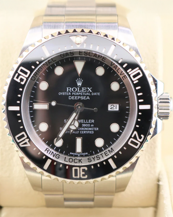 2011 Rolex Sea-Dweller Deepsea 44MM Black Dial Oyster Bracelet (116660)