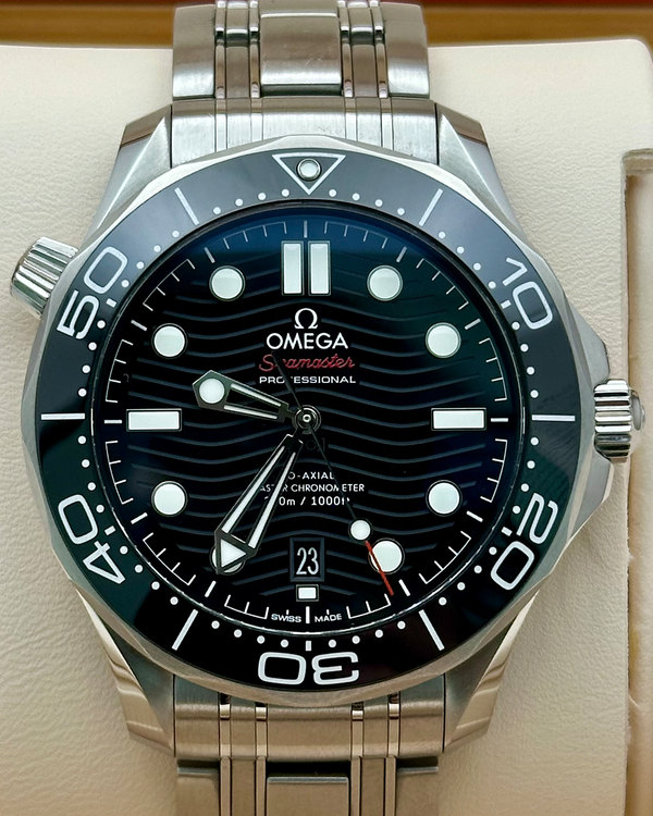 Omega Seamaster Diver 300M 42MM Black Dial Steel Bracelet (210.30.42.20.01.001)