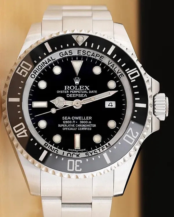 2013 Rolex Sea-Dweller Deepsea 44MM Black Dial Oyster Bracelet (116660)