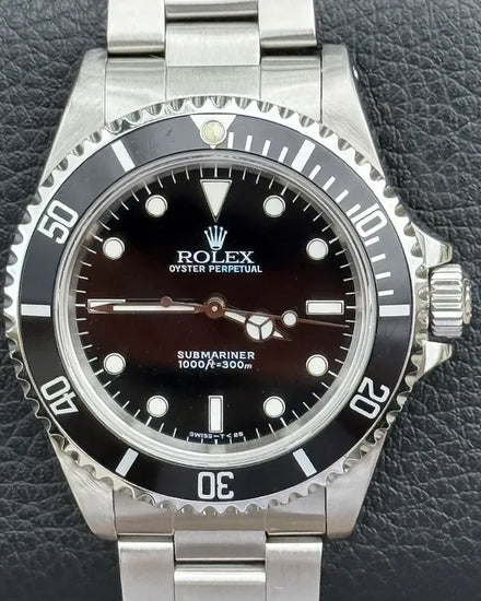 1996 (T Serial) Rolex Submariner No-Date 40MM Black Dial Oyster Bracelet (14060)