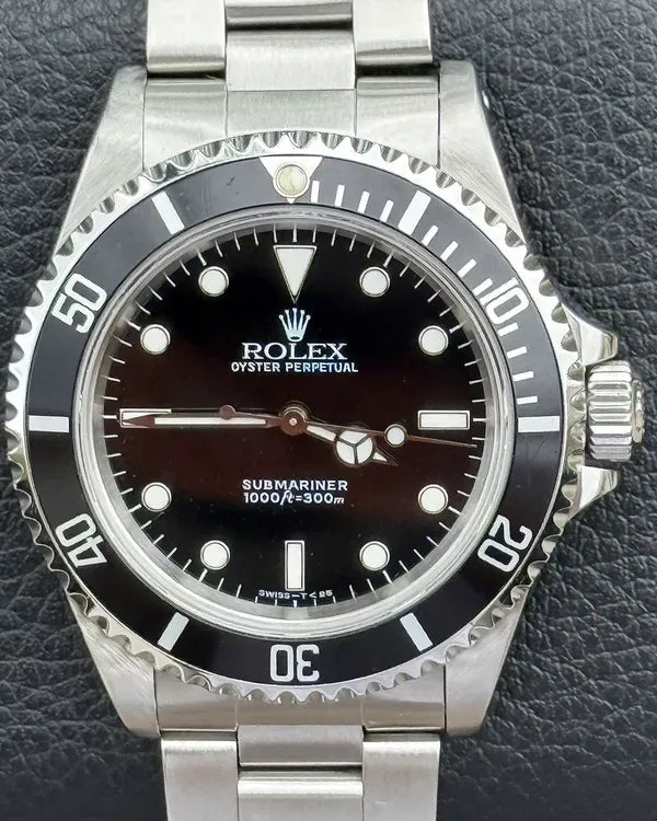 Rolex Submariner No Date 40MM Black Dial Oyster Bracelet (14060)