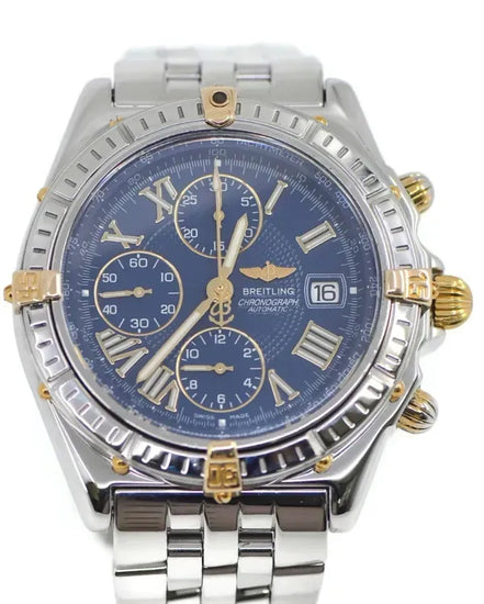 Breitling Crosswind 43MM Blue Dial Steel Bracelet (B13055)