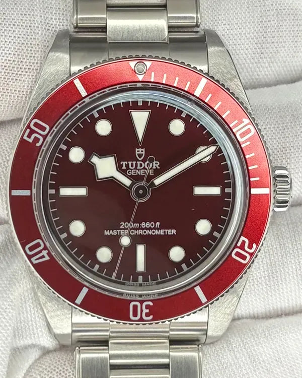2025 Tudor Black Bay 58 39MM Red Dial Steel Bracelet (7939A1A0RU)