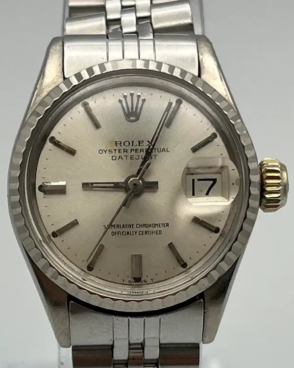 Rolex Lady-Datejust 26MM Silver Dial Jubilee Bracelet (6517)