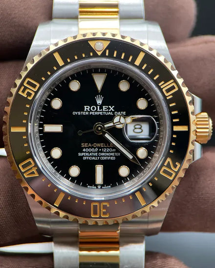 2019 Rolex Sea-Dweller 43MM Black Dial Two-Tone Oyster Bracelet (126603)